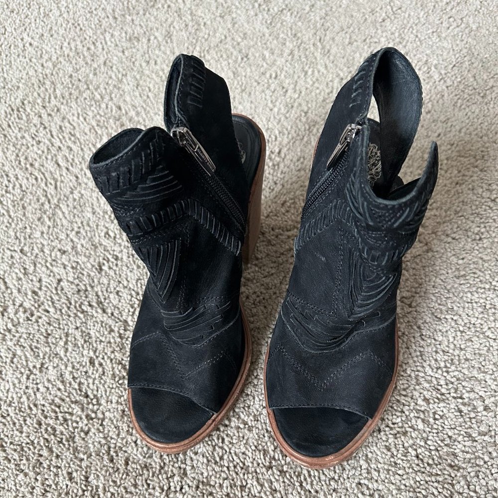 Vince Camuto suede heels